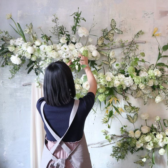 天元莎莎平台,花艺美术培训,花艺师考证,深圳插花培训